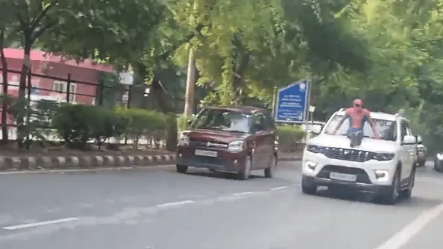 viral-video-chappal-wearing-spiderman-gets-arrested-by-delhi-police-for-traffic-violation-gets-slapped-with-hefty-fine